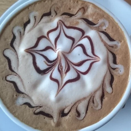 Latte Art Cappuccinokunst